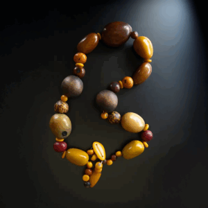 Collar de Tagua Piedras de Mar