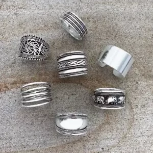 Anillas de plata 925
